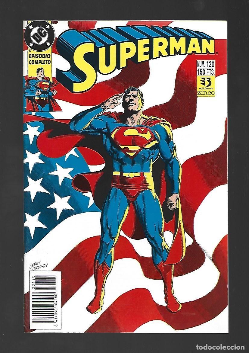 C&oacute;mics: Superman, 120, 1992, Zinco, muy buen estado