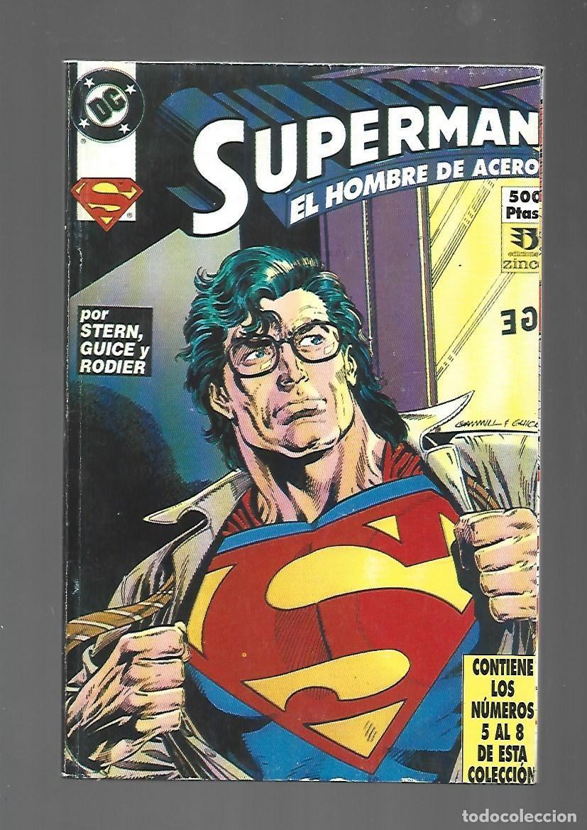 C&oacute;mics: Superman, tomo retapado, 39 (5 al 8), 1994, Zinco, muy buen estado