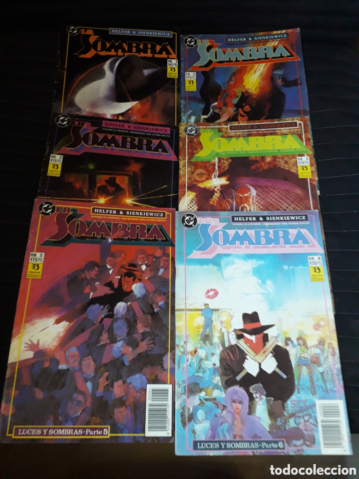 C&oacute;mics: LA SOMBRA. SIENKIEWICZ. 1al 6. COMPLETA