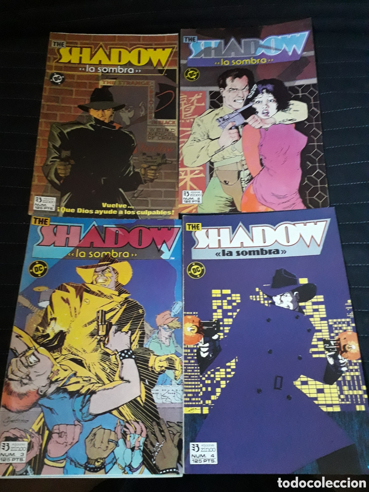 C&oacute;mics: THE SHADOW. LA SOMBRA. NUM 1 AL 4. COMPLETA. CHAYKIN