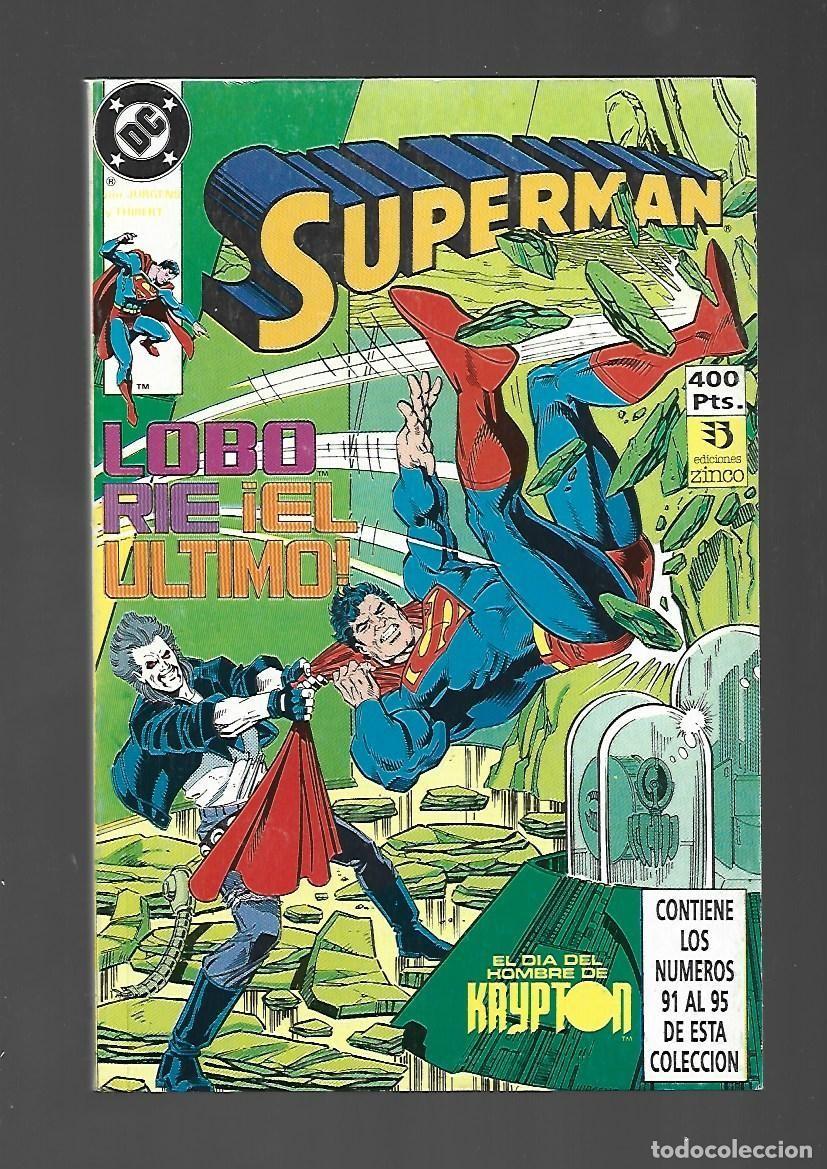 C&oacute;mics: Superman, tomo retapado, 27 (91 al 95), 1990, Zinco, muy buen estado