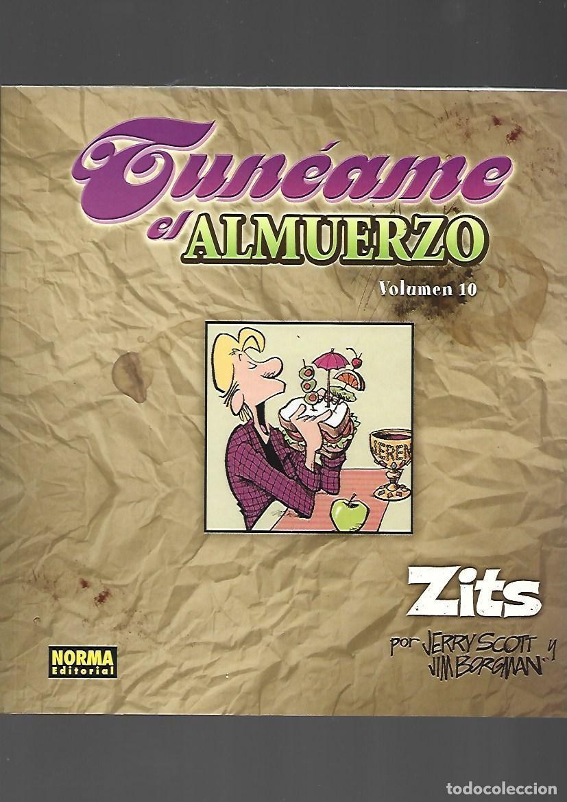C&oacute;mics: Zits, 10: tun&eacute;ame el almuerzo, 2009, Norma, primera edici&oacute;n, muy buen estado