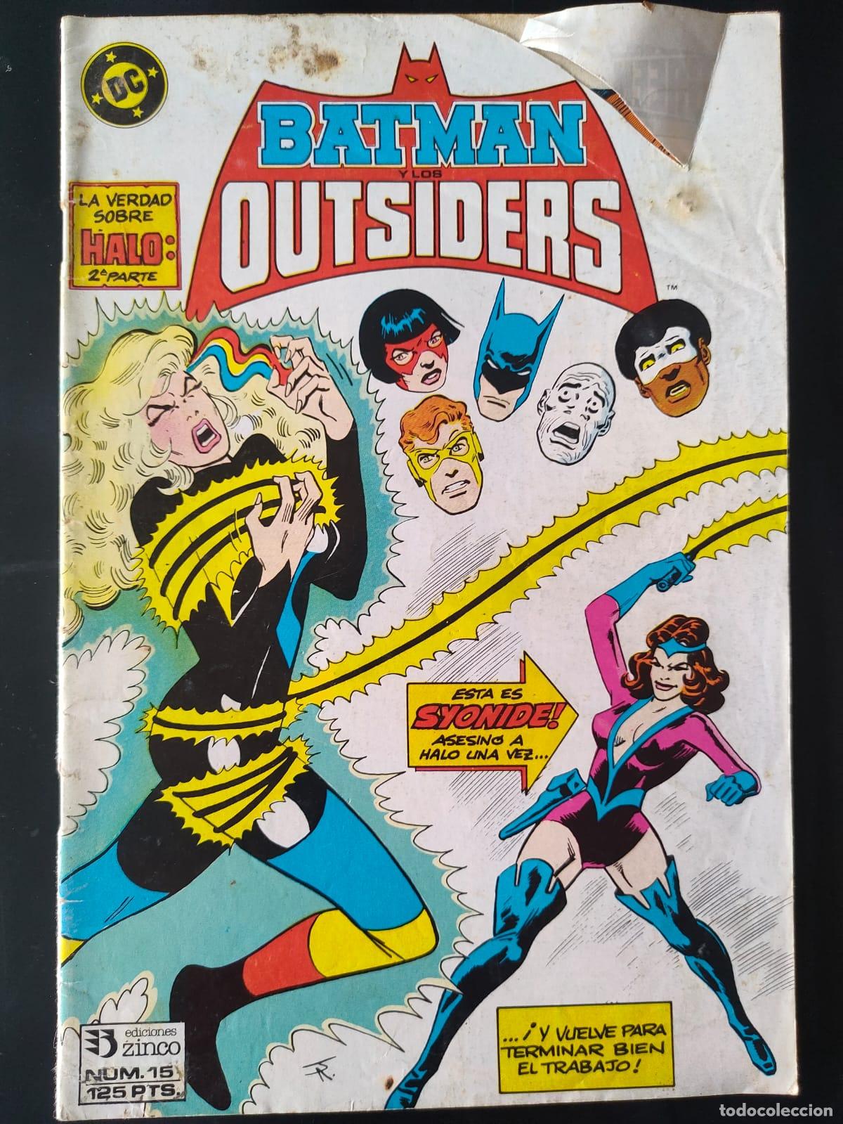 C&oacute;mics: BATMAN Y LOS OUTSIDERS NUMERO 15