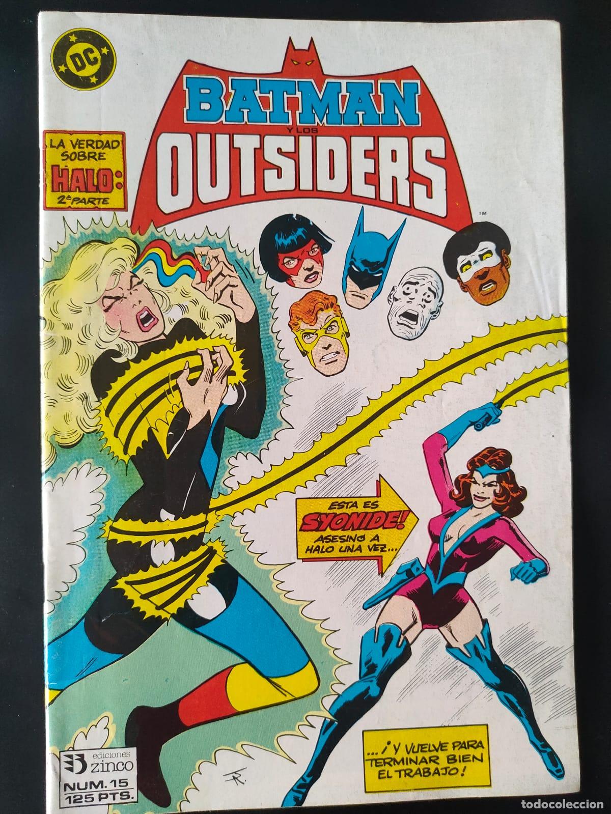 C&oacute;mics: BATMAN Y LOS OUTSIDERS NUMERO 15