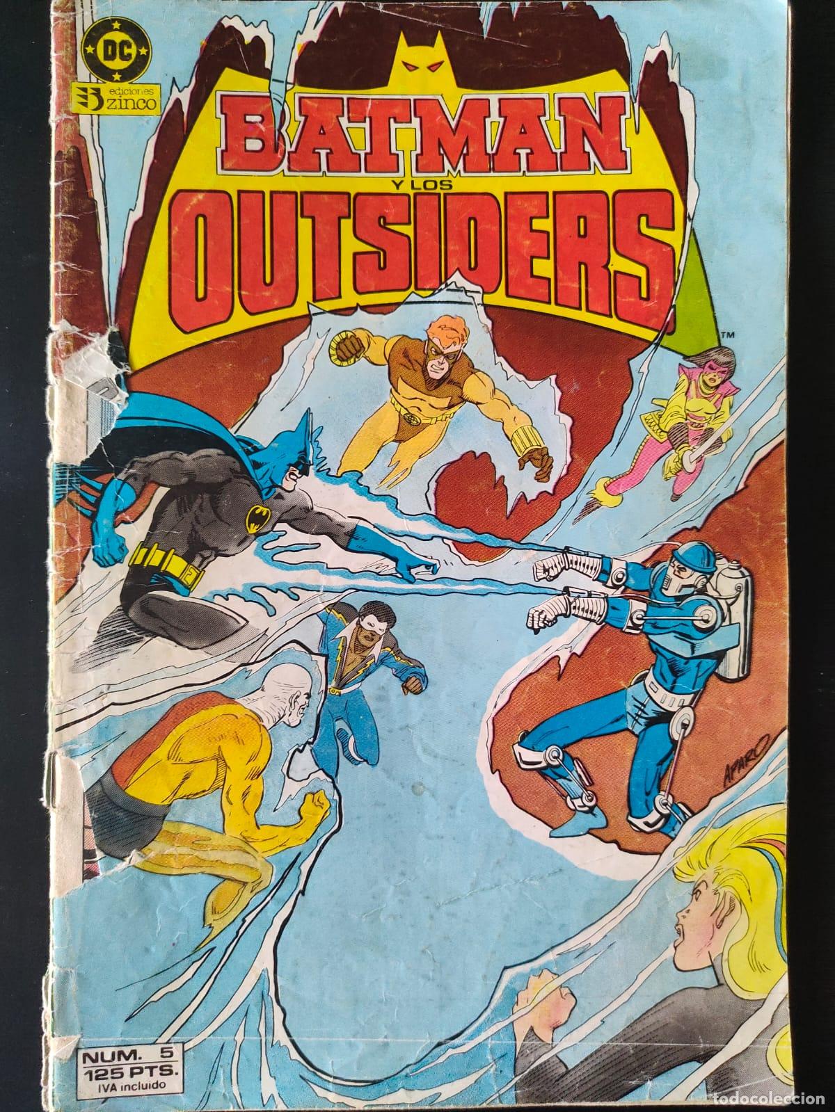 C&oacute;mics: BATMAN Y LOS OUTSIDERS NUMERO 5