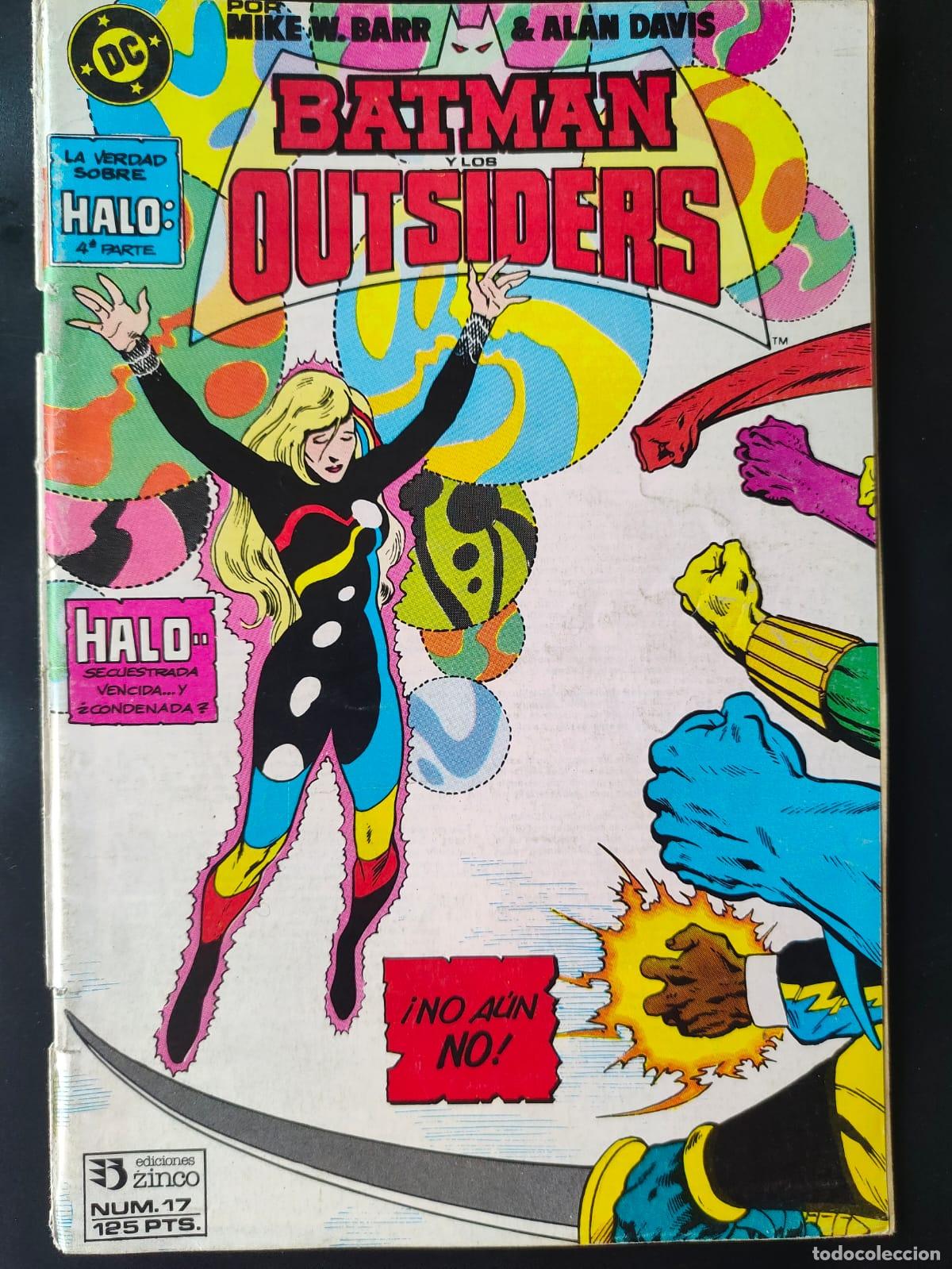 C&oacute;mics: BATMAN Y LOS OUTSIDERS NUMERO 17