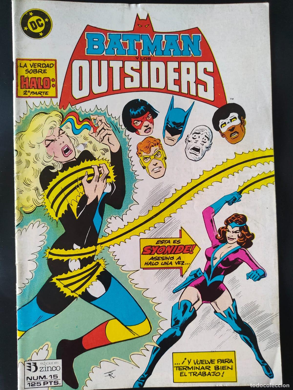 C&oacute;mics: BATMAN Y LOS OUTSIDERS NUMERO 15