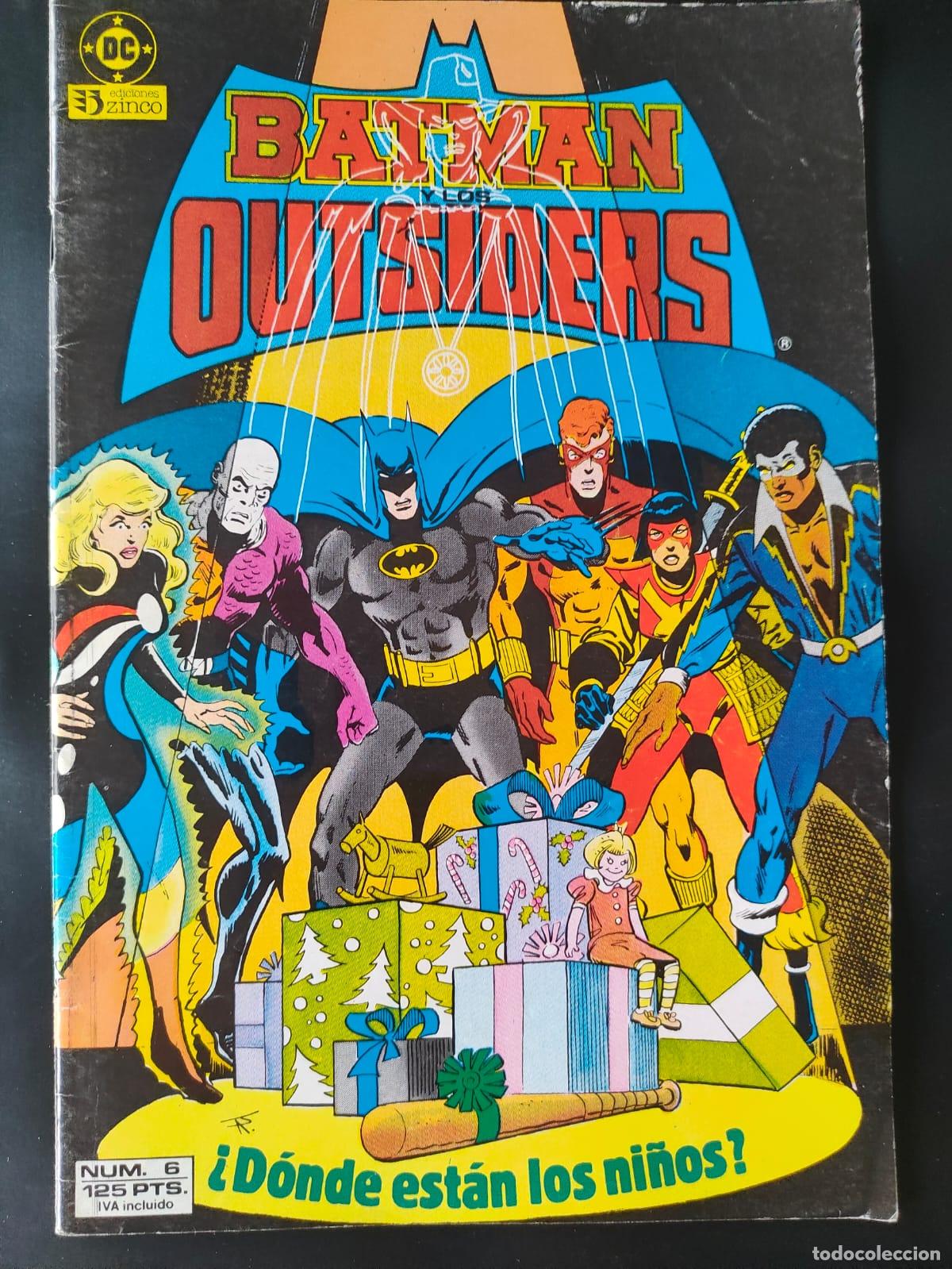 C&oacute;mics: BATMAN Y LOS OUTSIDERS NUMERO6