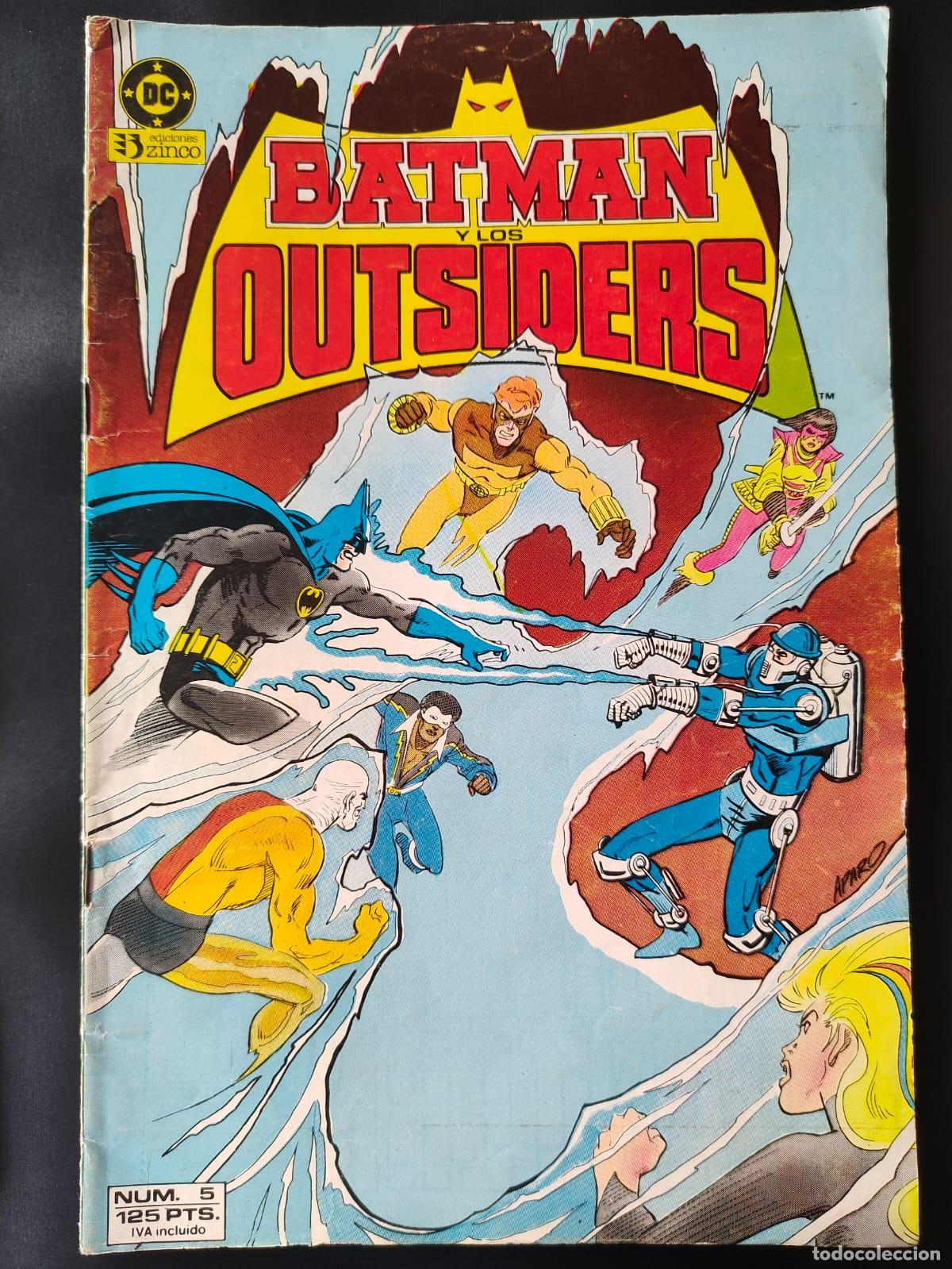 C&oacute;mics: BATMAN Y LOS OUTSIDERS NUMERO 5