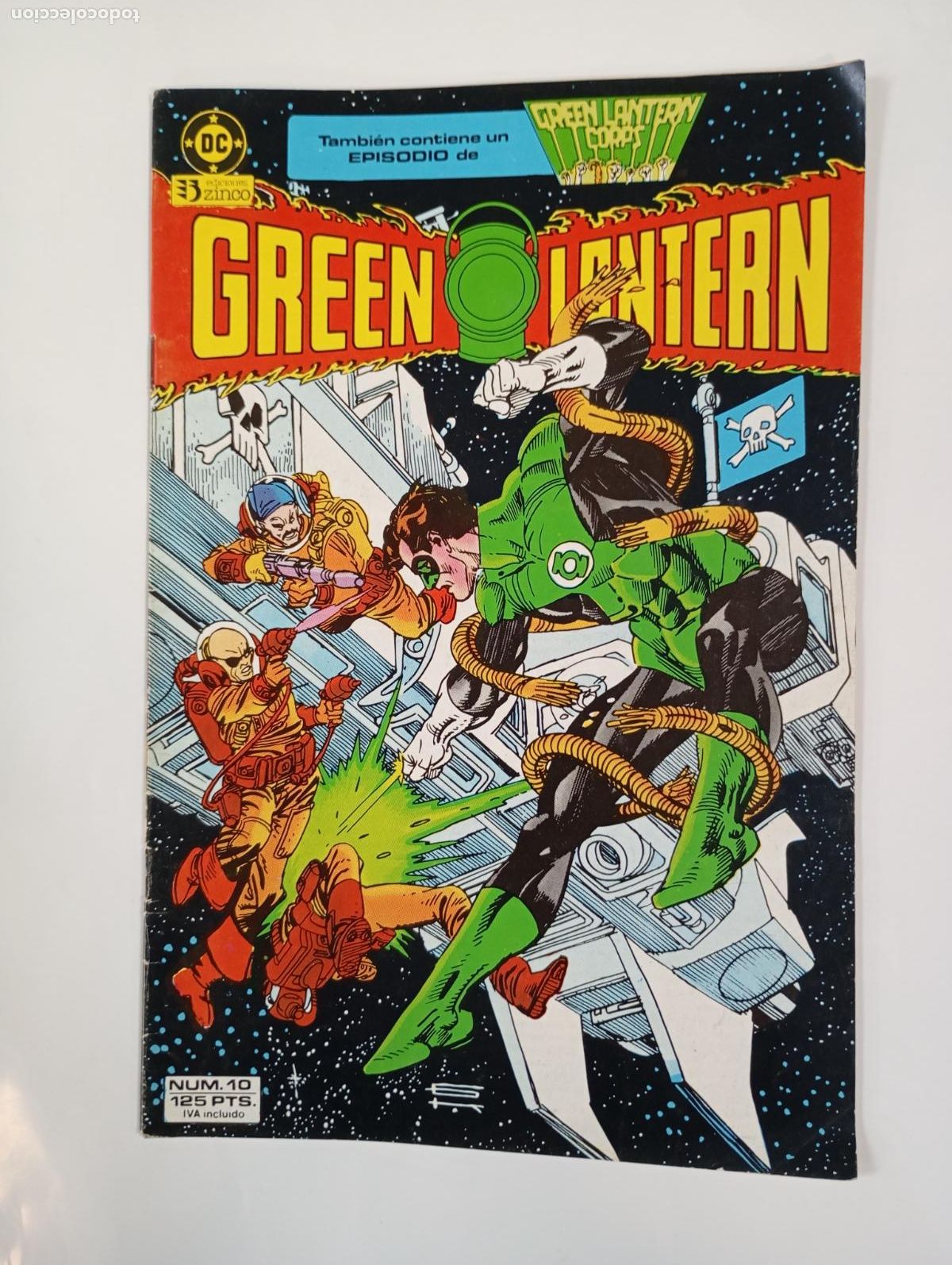 C&oacute;mics: GREEN LANTERN N&ordm; 10. DC COMICS EDICIONES ZINCO. TDKR95
