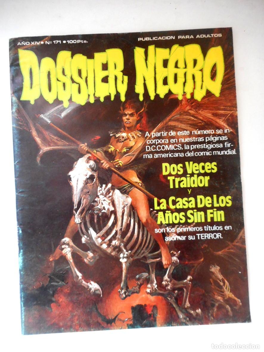 C&oacute;mics: DOSSIER NEGRO N&ordm;171 (GIESA ZINCO-DICIEMBRE 1983) VARIOS ARTISTAS