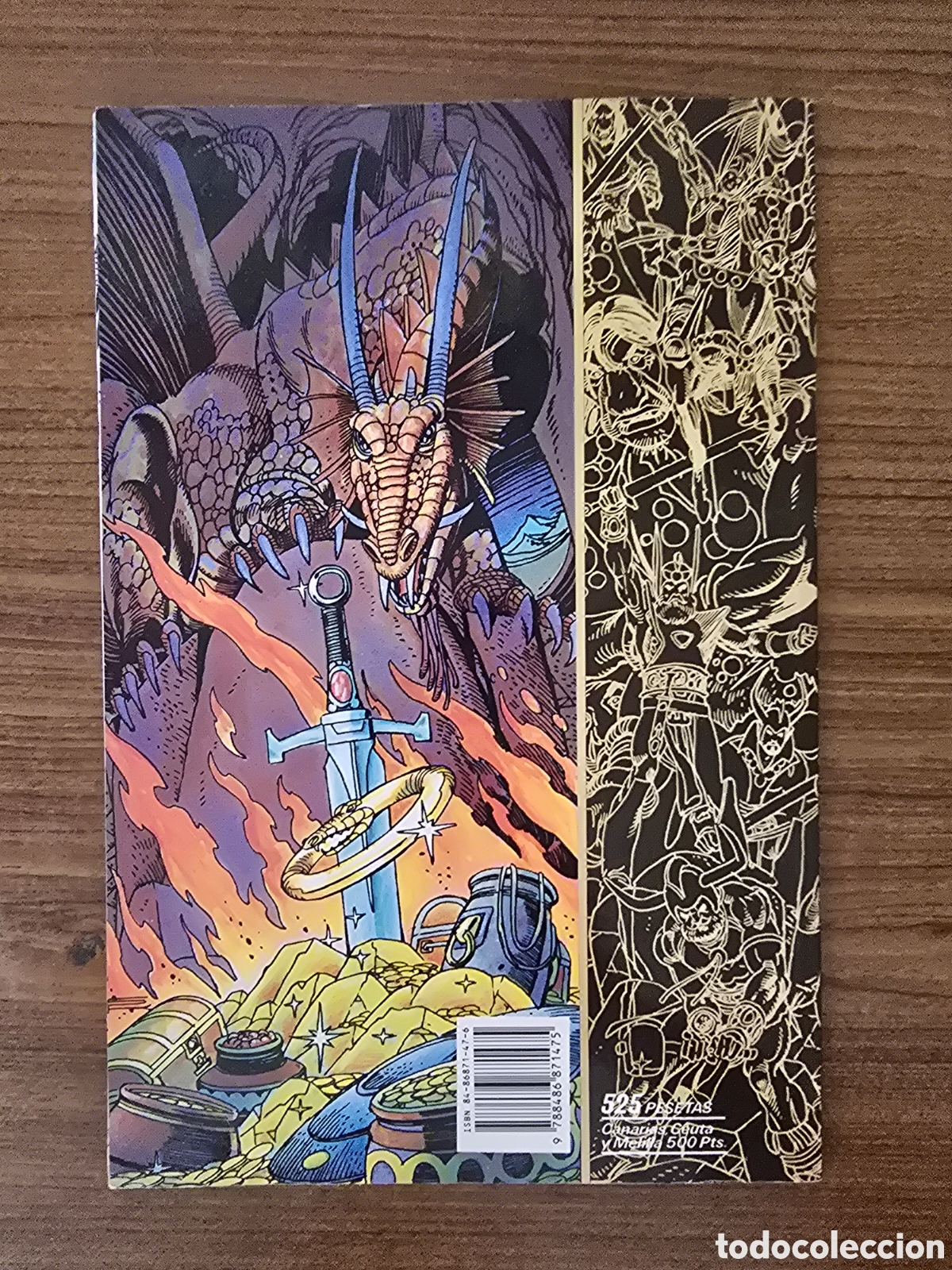 C&oacute;mics: EL ANILLO DE LOS NIBELUNCOS,LIBRO UNO,EL ORO DEL RIN,(DC - EDICIONES ZINCO) - Foto 2