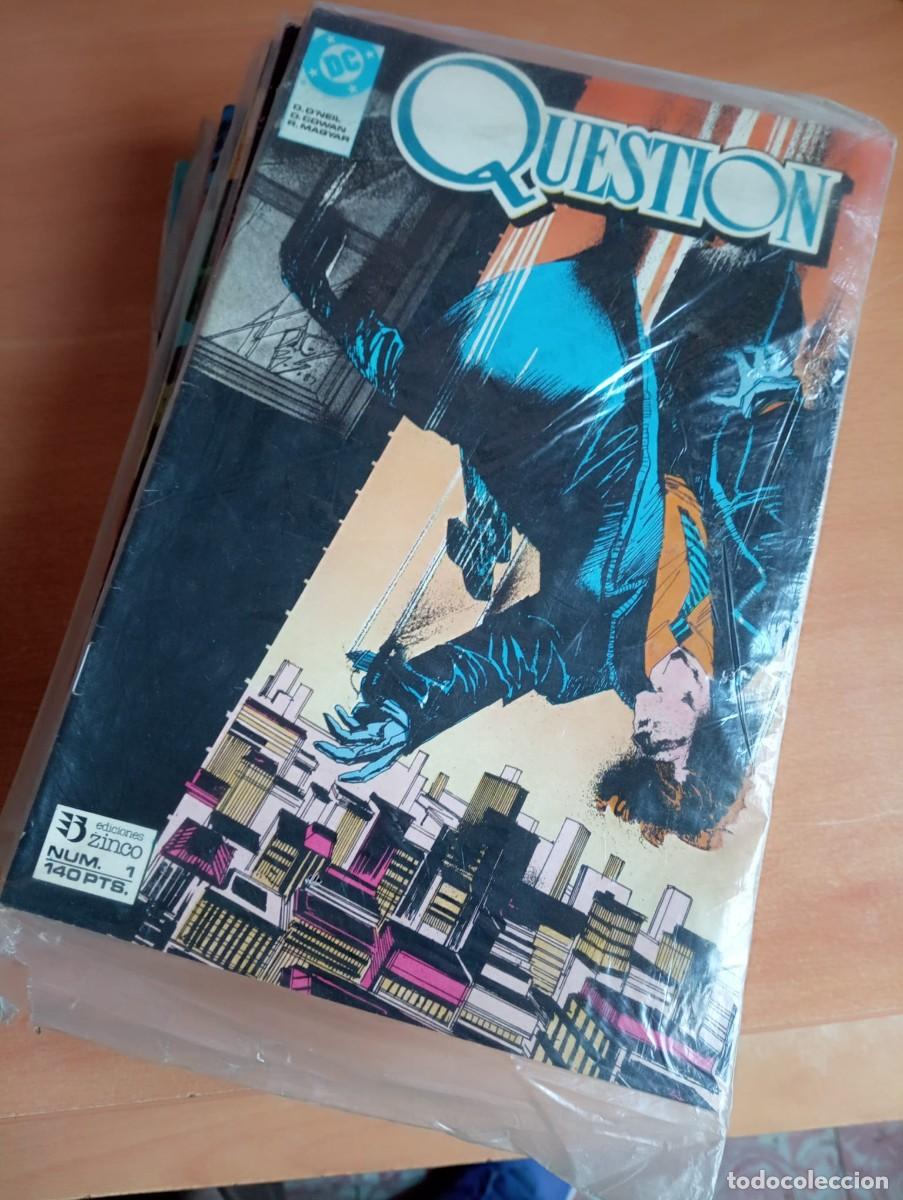C&oacute;mics: Colecci&oacute;n The Question, editorial Zinco