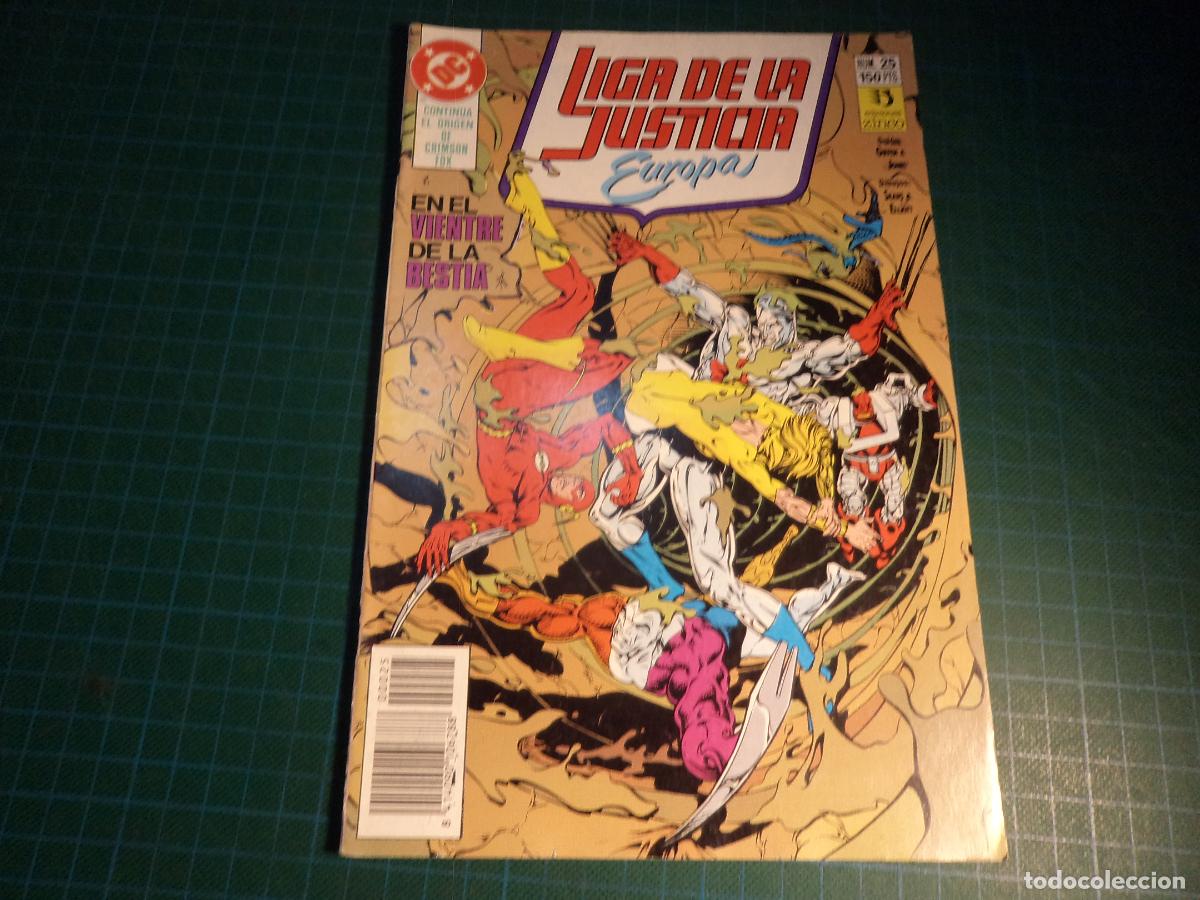 C&oacute;mics: Liga de la Justicia Europa. N&ordm; 25. Zinco. (Ref. 20-B)