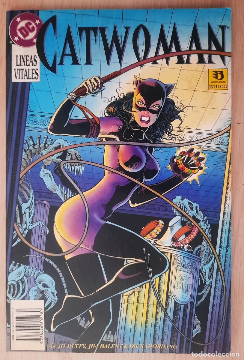 C&oacute;mics: Catwoman - Lineas Vitales - DC Comics - Zinco