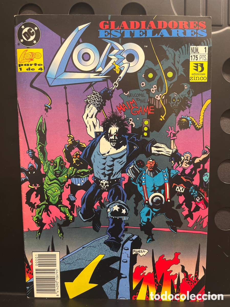 C&oacute;mics: LOBO N.1 GLADIADORES ESTELARES DC ( 1993 )