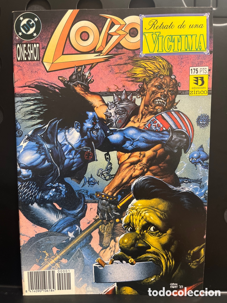 C&oacute;mics: LOBO : RETRATO DE UNA V&Iacute;CTIMA DC ( 1993 )