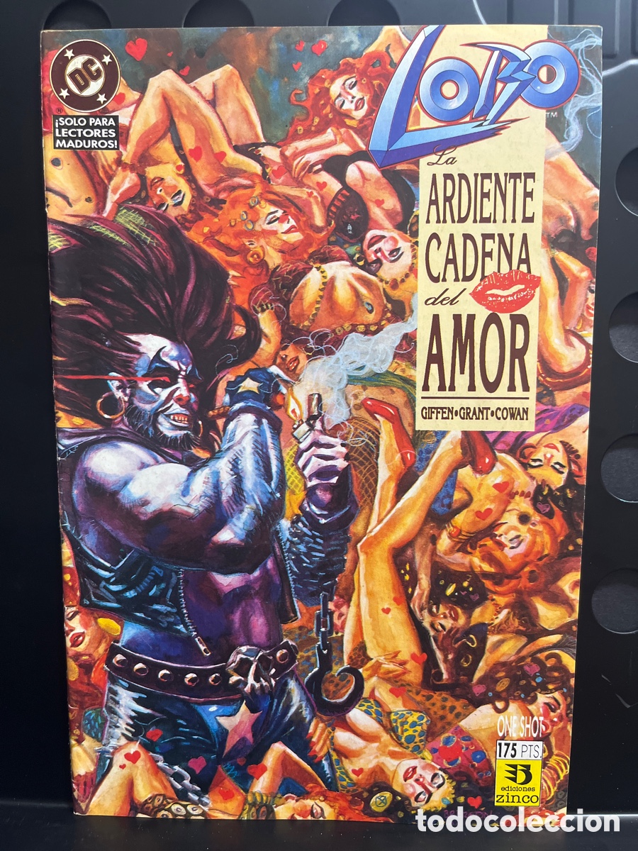 C&oacute;mics: LOBO : LA ARDIENTE CADENA DEL AMOR DC ( 1993 )