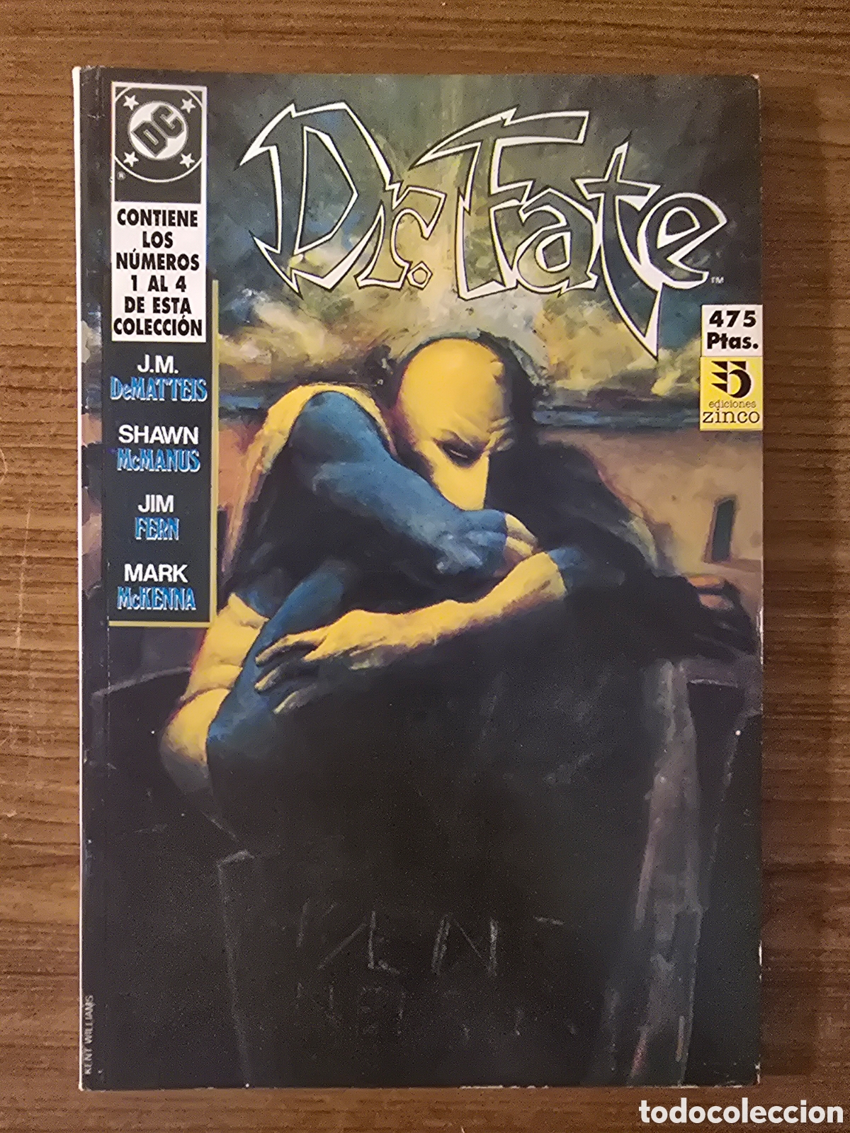 C&oacute;mics: DR.FATE,DEL 1 AL 4,(DC-EDICIONES ZINCO)