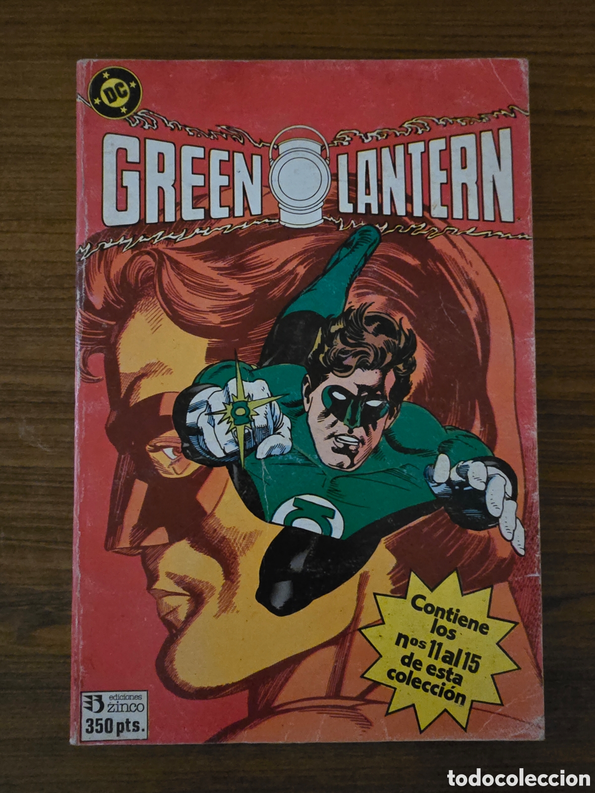 C&oacute;mics: GREEN LANTERN,NUMERO 11 AL 15,(EDICIONES ZINCO-DC)