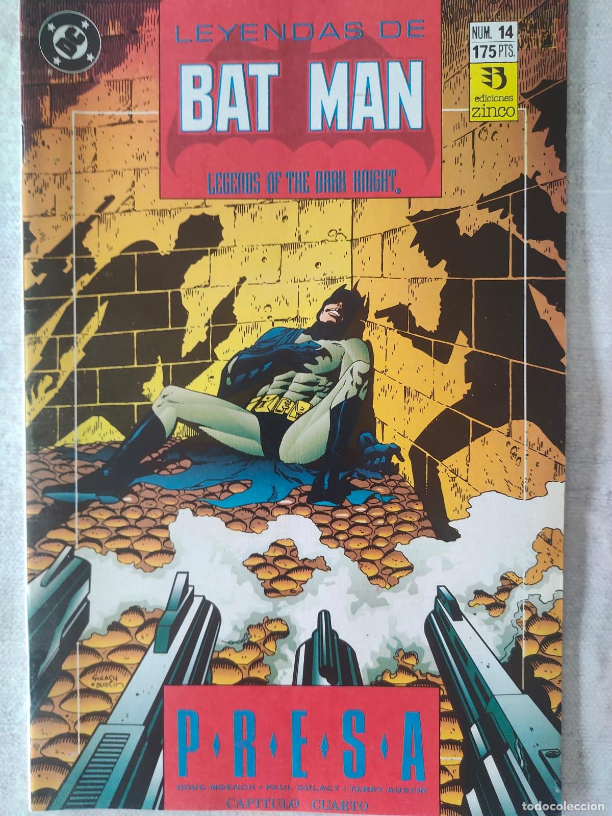 C&oacute;mics: LEYENDAS DE BATMAN NUMERO 14