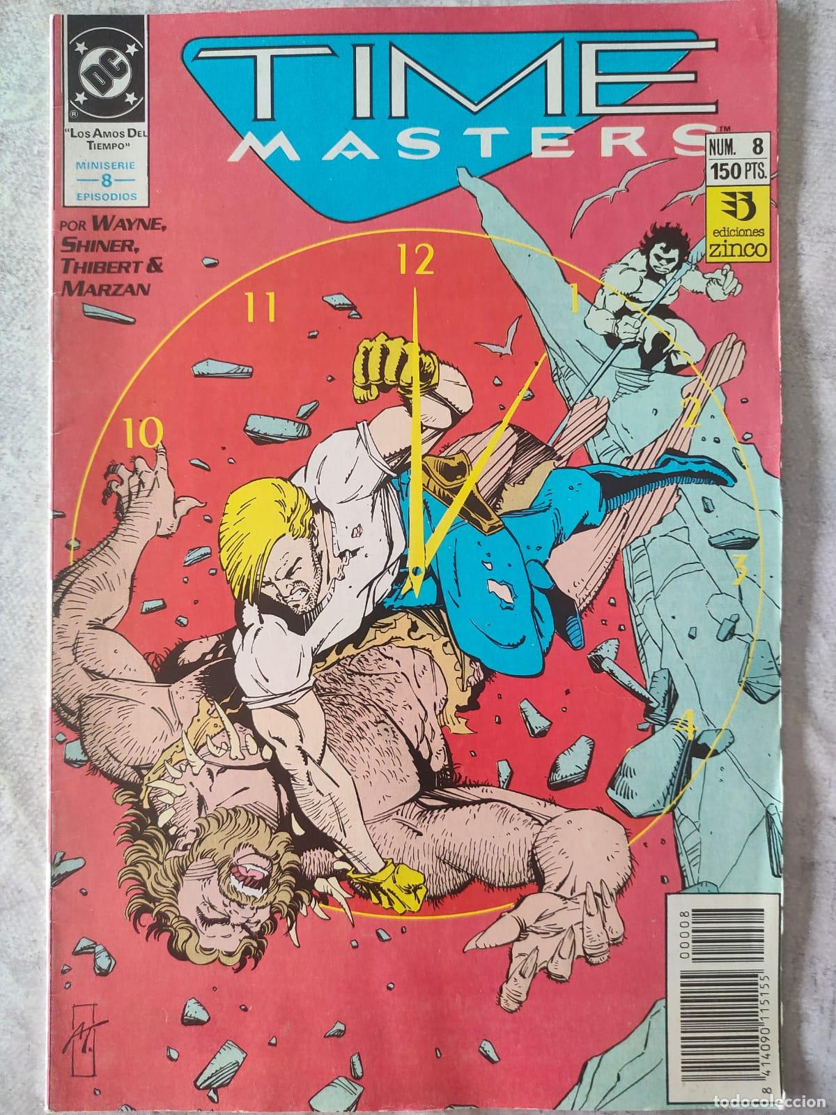 C&oacute;mics: TIME MASTERS NUMERO 8