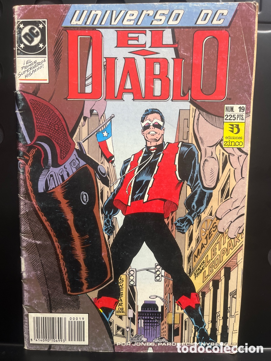 C&oacute;mics: UNIVERSO DC N.19 EL DIABLO : EL PRIMER SUPERH&Eacute;ROE HISPANO DC ( 1989/1992 )