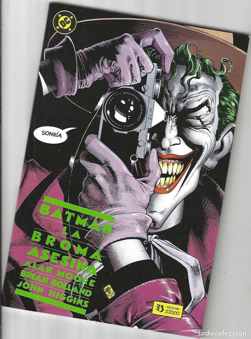 C&oacute;mics: BATMAN: LA BROMA ASESINA - TOMO ZINCO - ALAN MOORE - ESTADO NORMAL