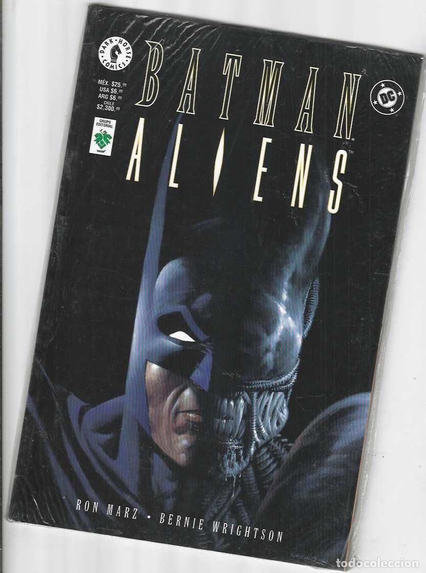 C&oacute;mics: BATMAN / ALIENS - 2 TOMOS VID - COMPLETA - BERNI WRIGHTSON - NUEVOS