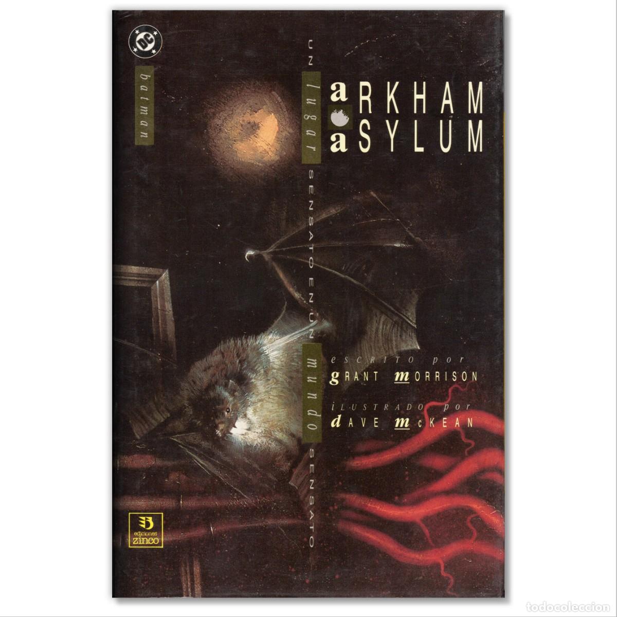 C&oacute;mics: BATMAN ARKHAM ASYLUM Grant Morrison, Dave McKean