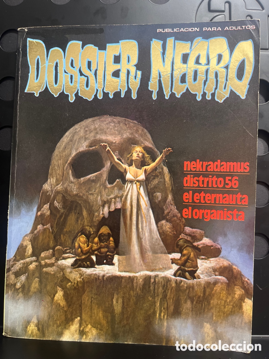 C&oacute;mics: DOSSIER NEGRO N.1 EL ETERNAUTA NEKRADAMUS RETAPADO