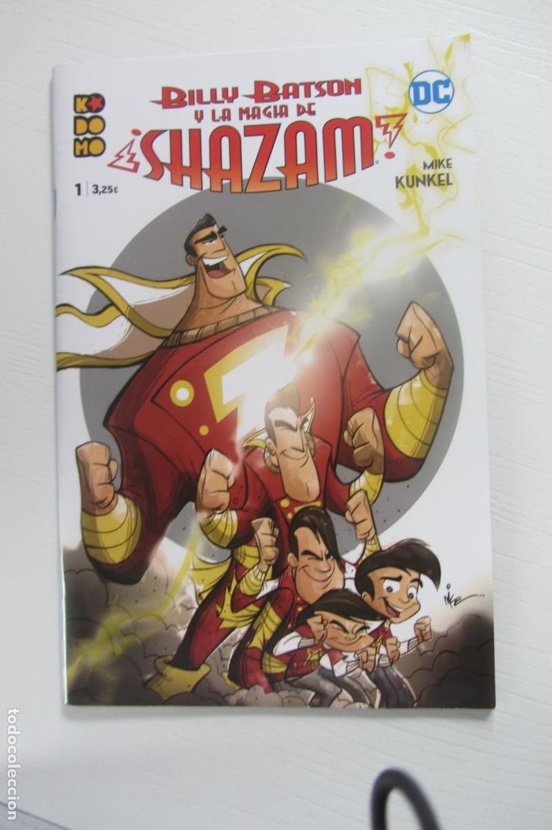 Comics : BILLY BATSON Y LA MAGIA DE SHAZAM - N&ordm; 1 - MIKE KUNKEL DC KODOMO ECC DE KIOSKO ARX376