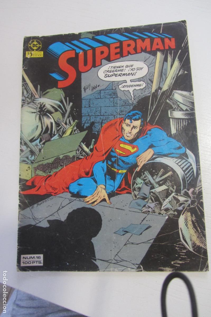 C&oacute;mics: SUPERMAN VOL II n&ordm; 16 (Zinco, 1985) ARX377