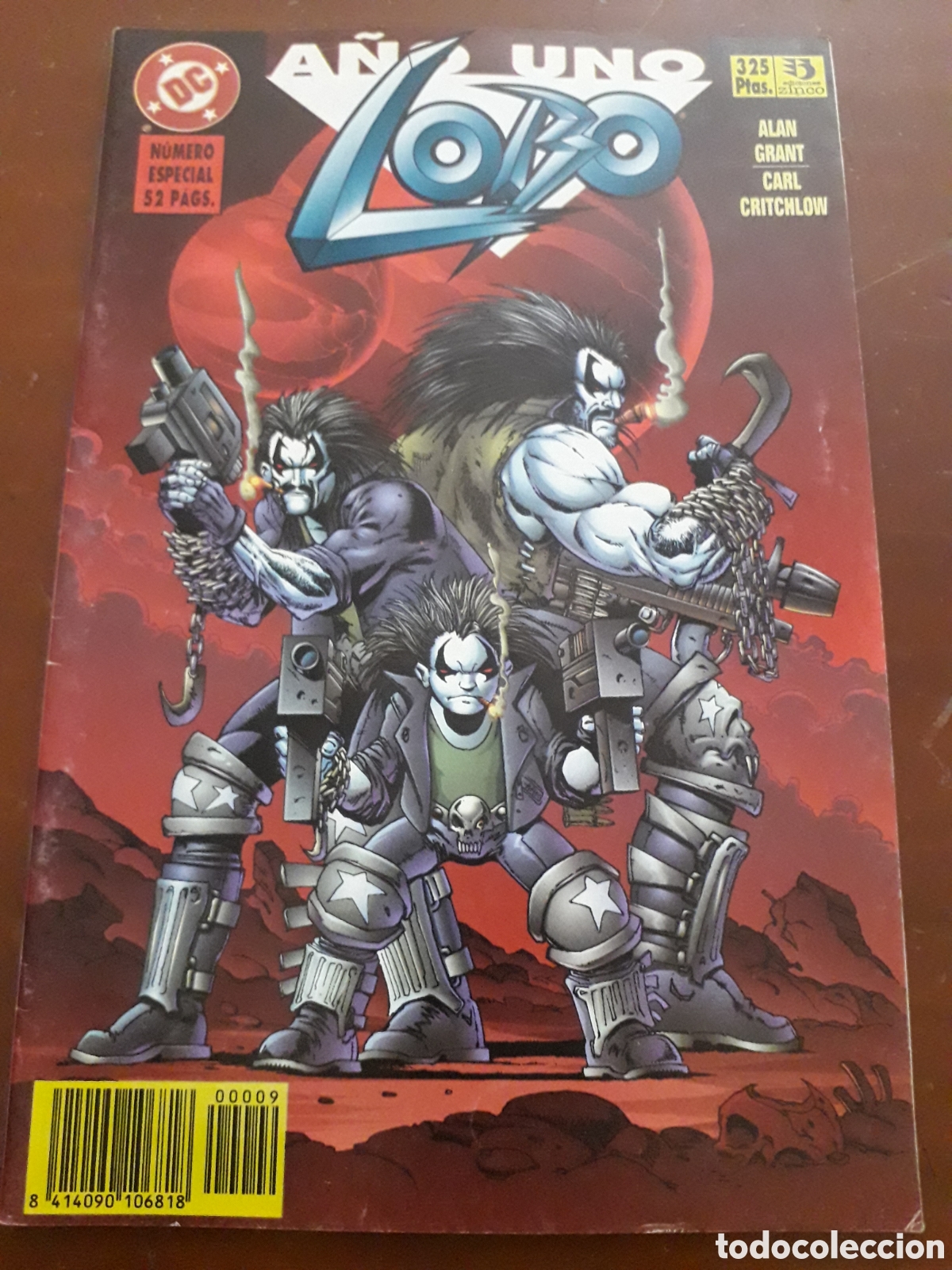 C&oacute;mics: LOBO. A&Ntilde;O UNO. ED ZINCO