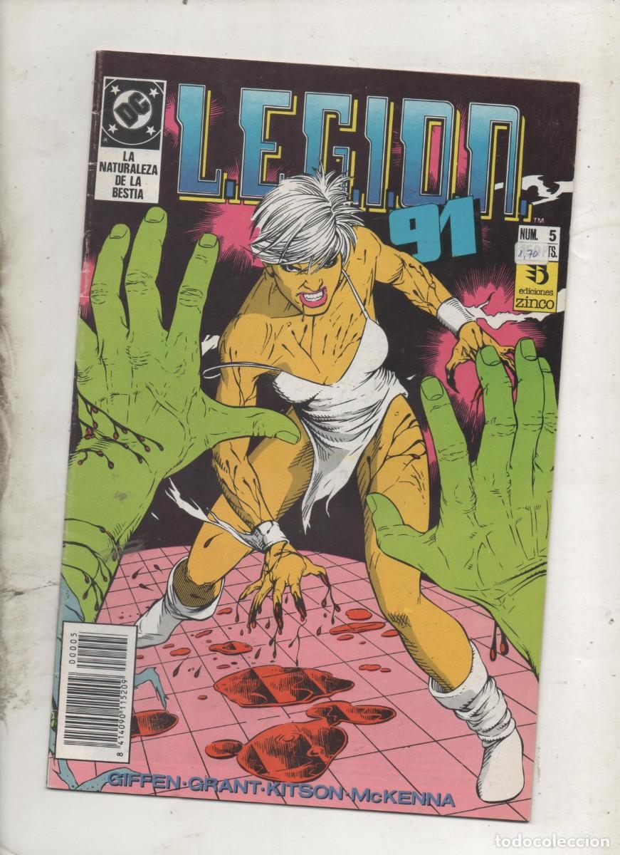 C&oacute;mics: LEGION 91 N&ordm; 5 .ZINCO - B3