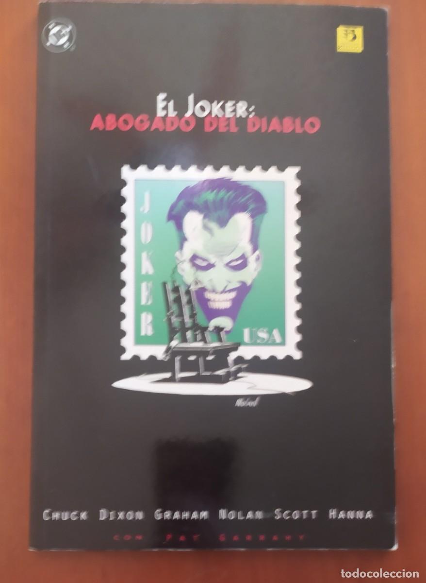 C&oacute;mics: El joker . Abogado del diablo. Ediciones Zinco 1996. Batman.