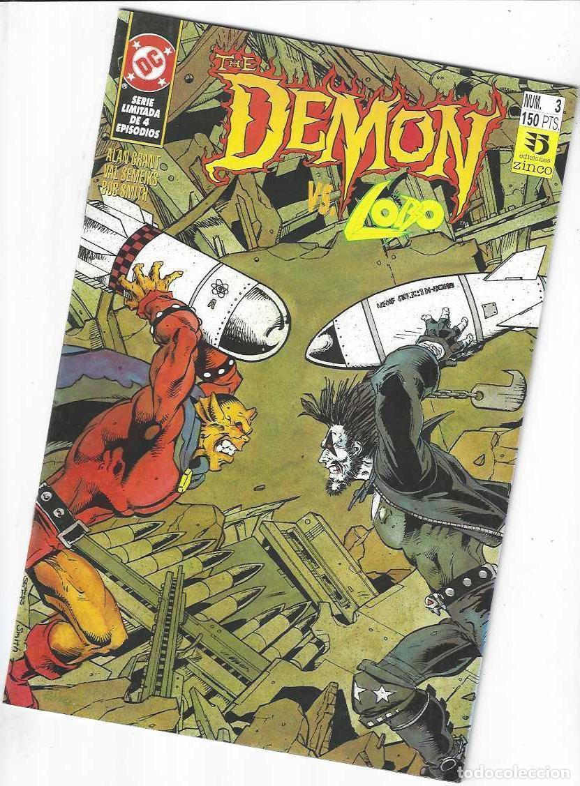 C&oacute;mics: DEMON VS CONTRA LOBO N&ordm; 3 - GRAPA ZINCO - MUY BUEN ESTADO