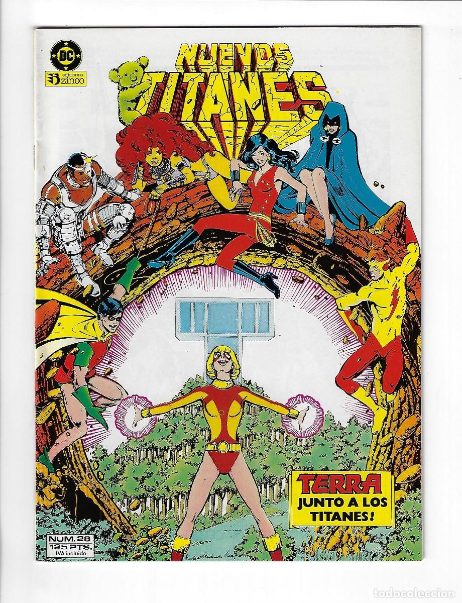 C&oacute;mics: Zinco. Nuevos titanes. 28.
