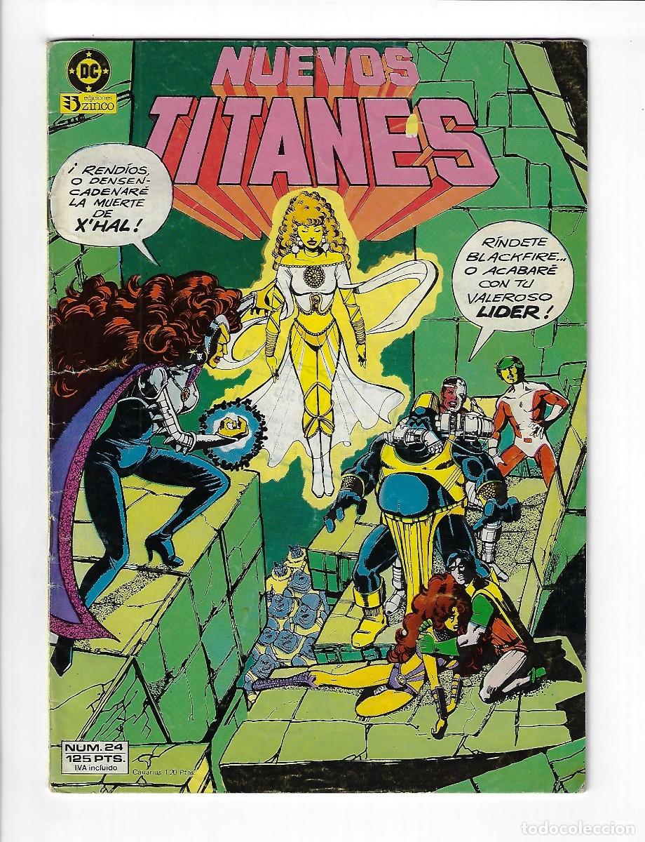 Comics : Zinco. Nuevos titanes. 24.