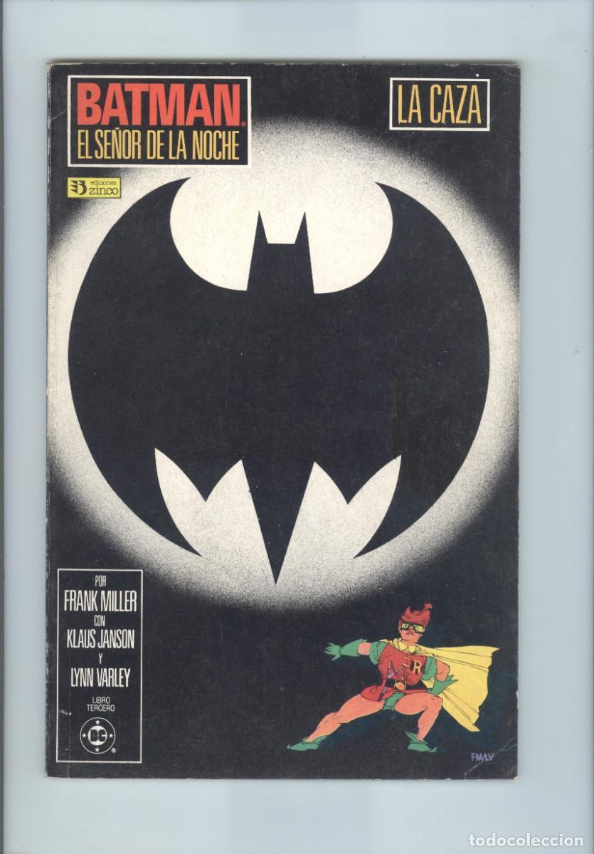 C&oacute;mics: Zinco. Batman. El se&ntilde;or de la noche. 3. La caza.