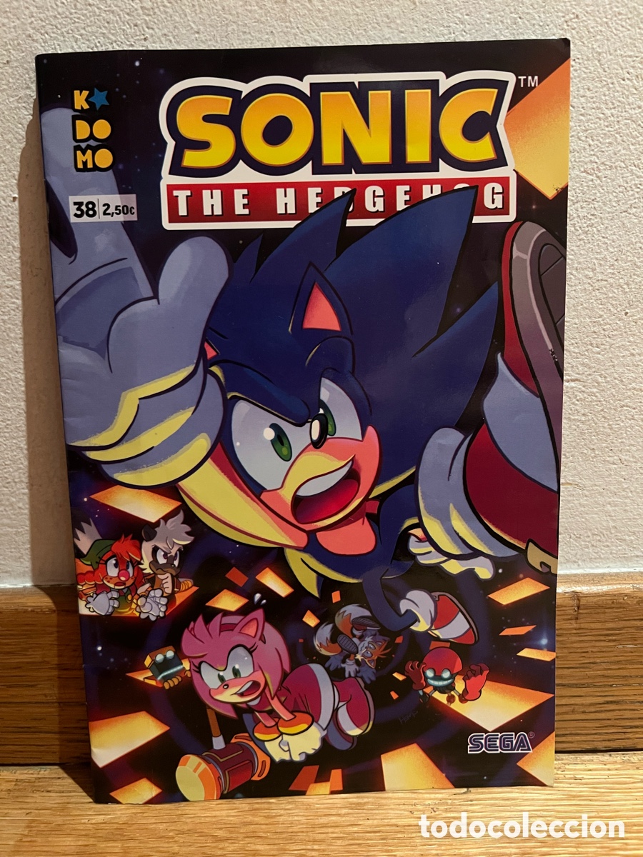 C&oacute;mics: Sonic The hedgehog n&uacute;mero 38