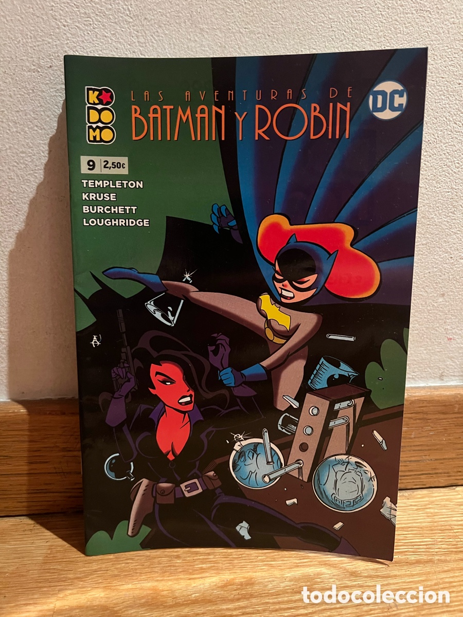 C&oacute;mics: Las aventuras de Batman y Robin n&uacute;mero 9
