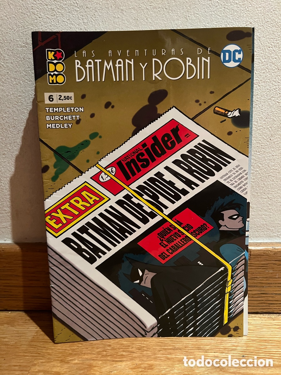 C&oacute;mics: Las aventuras de Batman y Robin n&uacute;mero 6