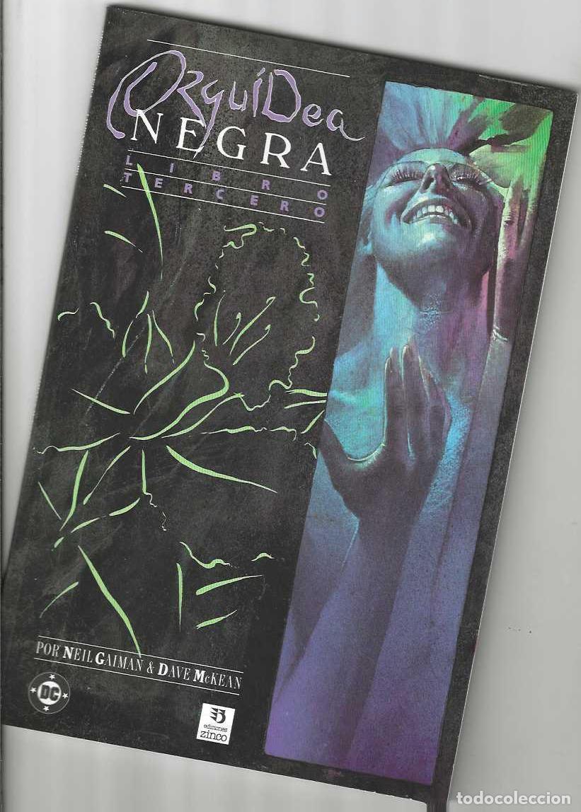 C&oacute;mics: ORQUIDEA NEGRA - COMPLETA - 3 TOMOS - NEIL GAIMAN / DAVE McKEEN - ESTADO NORMAL