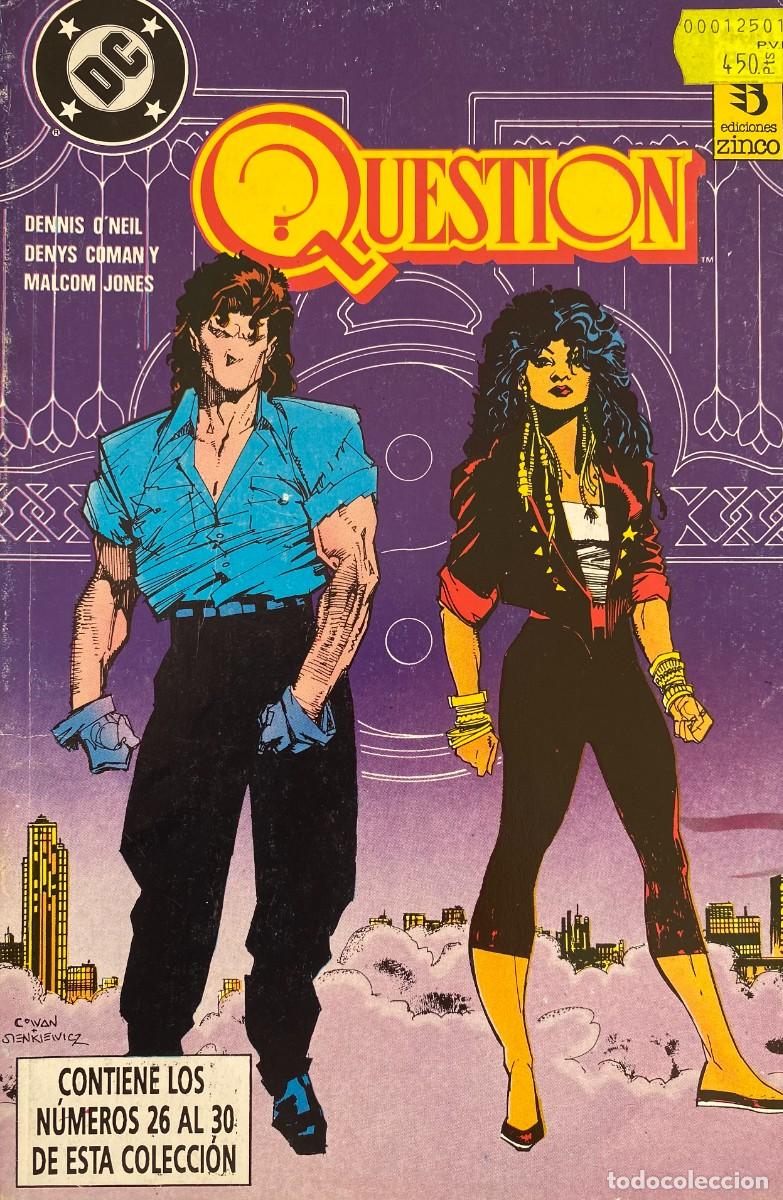 C&oacute;mics: QUESTION - Tomo Retapado n&uacute;meros 26, 27, 28, 29 y 30 (Zinco)