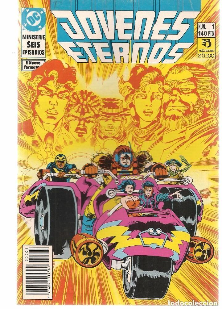 Fumetti: J&Oacute;VENES ETERNOS. COMPLETA. DC/ZINCO (ST/A10)