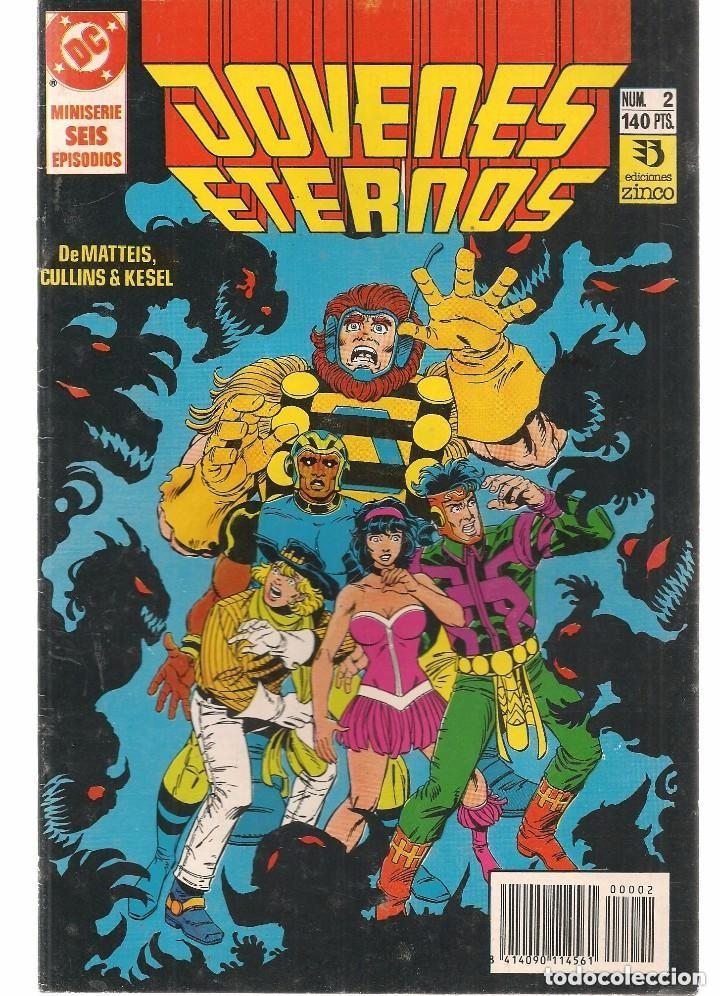 C&oacute;mics: J&Oacute;VENES ETERNOS. COMPLETA. DC/ZINCO (ST/A10) - Foto 2
