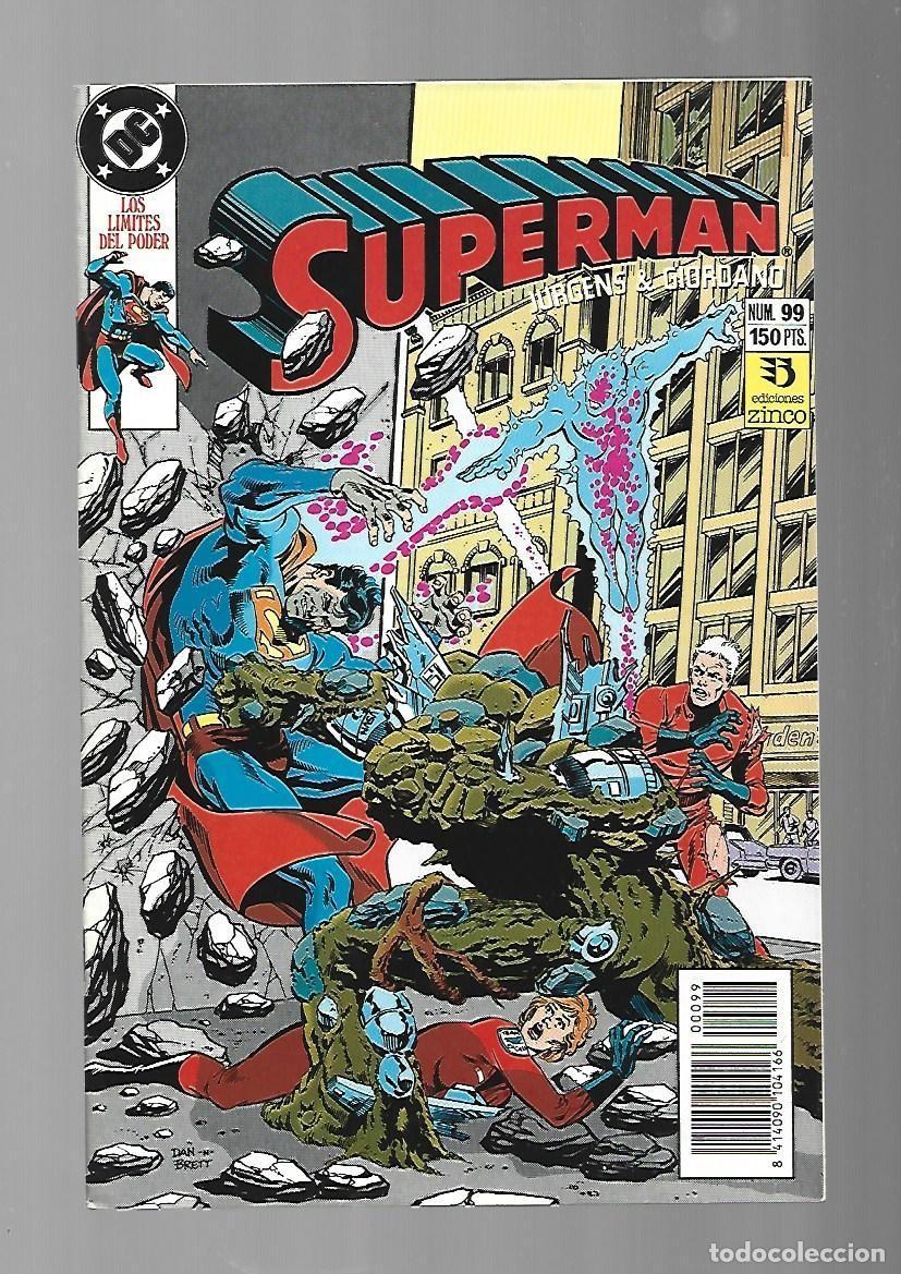 C&oacute;mics: Superman, 99, 1990, Zinco, muy buen estado