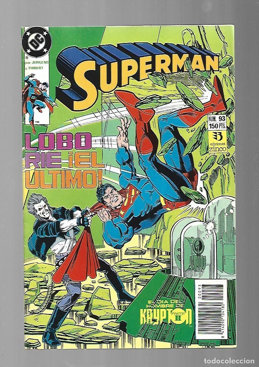 C&oacute;mics: Superman, 93, 1991, Zinco, muy buen estado
