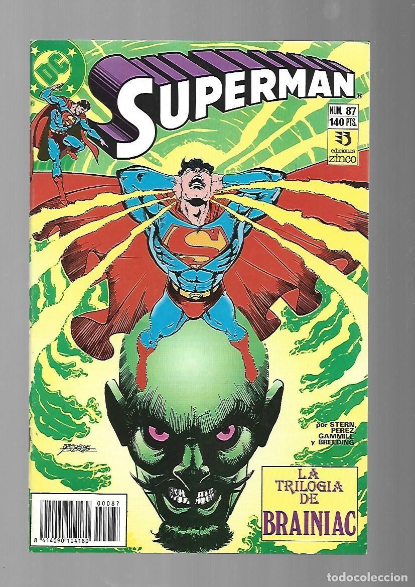 C&oacute;mics: Superman, 87, 1991, Zinco, muy buen estado
